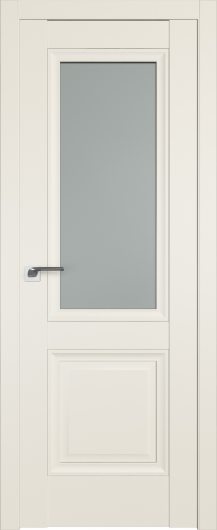 Межкомнатная дверь с эко шпоном PROFILDOORS 2.113U Магнолия Сатинат остекленная — фото 1
