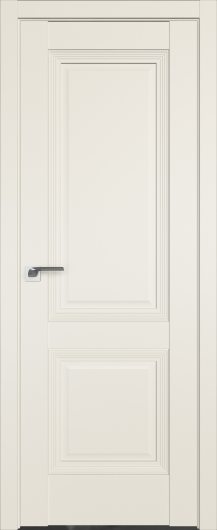 Межкомнатная дверь с эко шпоном PROFILDOORS 80U Магнолия Сатинат глухая — фото 1