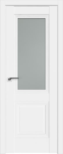Межкомнатная дверь с эко шпоном PROFILDOORS 81U Аляска  остекленная — фото 1