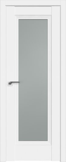 Межкомнатная дверь с эко шпоном PROFILDOORS 85U Аляска  остекленная — фото 1