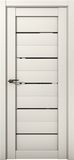 Межкомнатная дверь с экошпоном Aurum Doors Кобальт Co 1 Магнолия Черный лакобель — фото 1