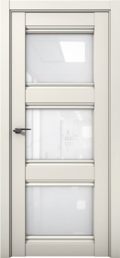 Межкомнатная дверь с экошпоном Aurum Doors Кобальт Co 24 Магнолия Белый лакобель — фото 1