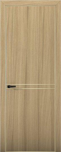 Межкомнатная дверь с экошпоном Aurum Doors Плутоний Pu 9 Дуб Светлый Gold Edition — фото 1