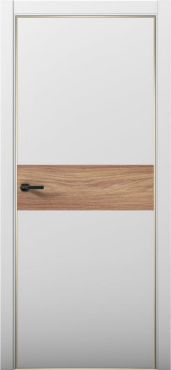 Межкомнатная дверь с экошпоном Aurum Doors Паладий Pd 5 Манхэттен Gold Edition Дуб Натуральный — фото 1