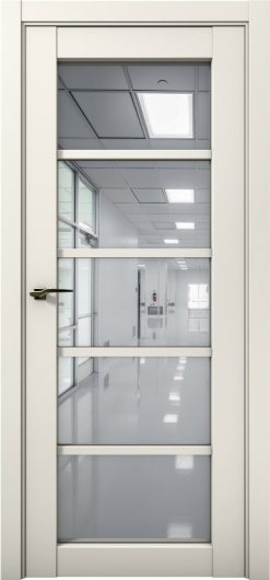 Межкомнатная дверь с экошпоном Aurum Doors Кобальт Co 23 Магнолия Зеркало — фото 1