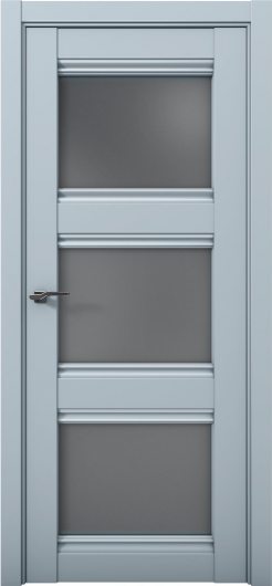 Межкомнатная дверь с экошпоном Aurum Doors Кобальт Co 24 Deep Blue Графит — фото 1