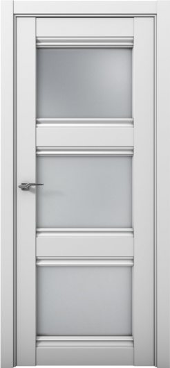 Межкомнатная дверь с экошпоном Aurum Doors Кобальт Co 24 Манхэттен Сатинат — фото 1