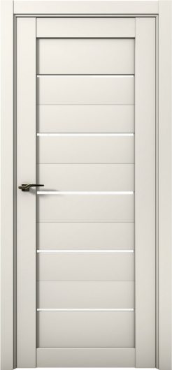Межкомнатная дверь с экошпоном Aurum Doors Кобальт Co 1 Магнолия Белый лакобель — фото 1