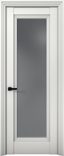 Межкомнатная дверь с экошпоном Aurum Doors Кобальт Co 38 Милк Графит — фото 1