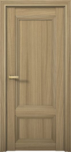 Межкомнатная дверь с экошпоном Aurum Doors Кобальт Co 35 Дуб Светлый — фото 1
