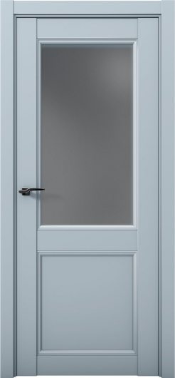 Межкомнатная дверь с экошпоном Aurum Doors Кобальт Co 33 Deep Blue Графит — фото 1