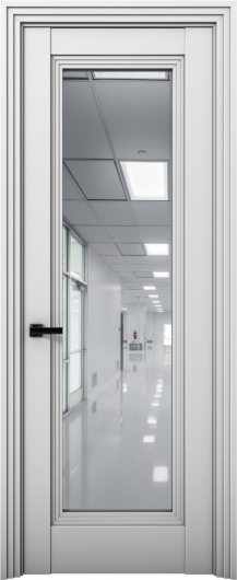 Межкомнатная дверь с экошпоном Aurum Doors Кобальт Co 38 Манхэттен Зеркало — фото 1