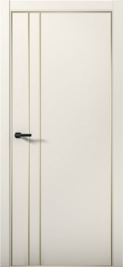 Межкомнатная дверь с экошпоном Aurum Doors Паладий Pd 4 Магнолия Gold Edition — фото 1
