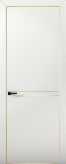 Межкомнатная дверь с экошпоном Aurum Doors Палладий Pd 09 Милк Gold Edition — фото 1