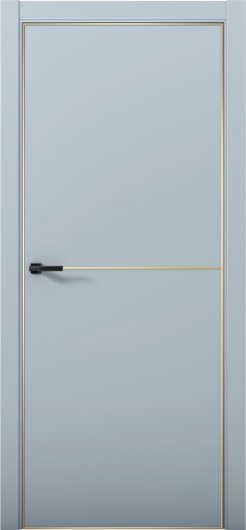 Межкомнатная дверь с экошпоном Aurum Doors Паладий Pd 2 Deep Blue Gold Edition — фото 1