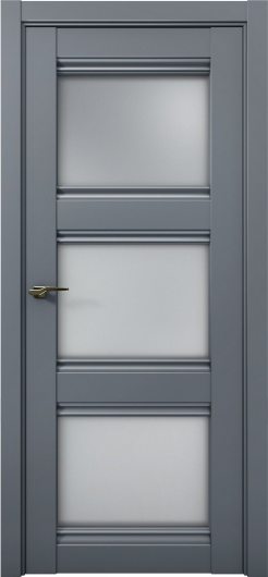 Межкомнатная дверь с экошпоном Aurum Doors Кобальт Co 24 Антрацит Сатинат — фото 1