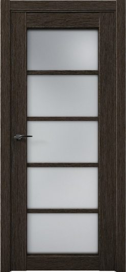 Межкомнатная дверь с экошпоном Aurum Doors Кобальт Co 23 Дуб Темный Сатинат — фото 1