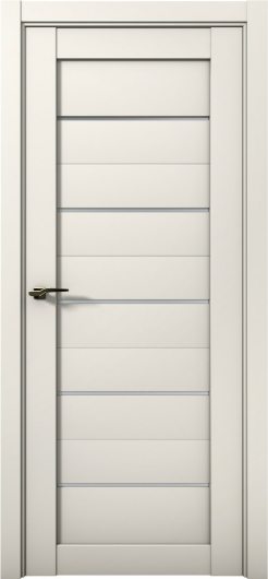 Межкомнатная дверь с экошпоном Aurum Doors Кобальт Co 1 Магнолия Сатинат — фото 1