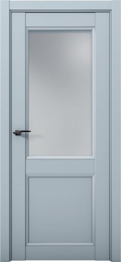 Межкомнатная дверь с экошпоном Aurum Doors Кобальт Co 33 Deep Blue Сатинат — фото 1