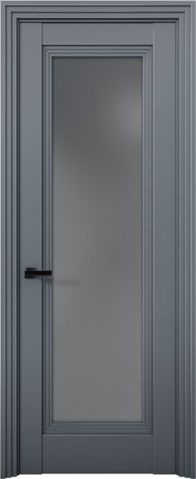 Межкомнатная дверь с экошпоном Aurum Doors Кобальт Co 38 Антрацит Графит — фото 1