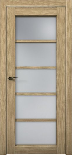 Межкомнатная дверь с экошпоном Aurum Doors Кобальт Co 23 Дуб Светлый Сатинат — фото 1