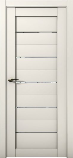 Межкомнатная дверь с экошпоном Aurum Doors Кобальт Co 1 Магнолия Зеркало — фото 1