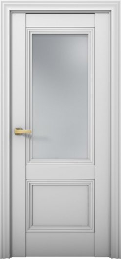 Межкомнатная дверь с экошпоном Aurum Doors Кобальт Co 31 Манхэттен Сатинат — фото 1