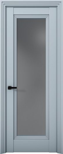 Межкомнатная дверь с экошпоном Aurum Doors Кобальт Co 38 Deep Blue Графит — фото 1