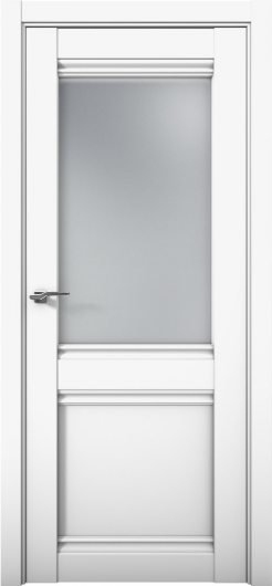 Межкомнатная дверь с экошпоном Aurum Doors Кобальт Co 12 Аляска Сатинат — фото 1