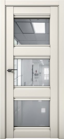 Межкомнатная дверь с экошпоном Aurum Doors Кобальт Co 24 Магнолия Зеркало — фото 1