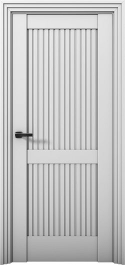 Межкомнатная дверь с экошпоном Aurum Doors Никель Ni 2 Манхэттен — фото 1
