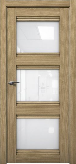 Межкомнатная дверь с экошпоном Aurum Doors Кобальт Co 24 Дуб Светлый Белый лакобель — фото 1