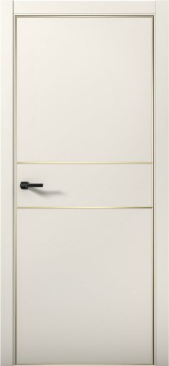 Межкомнатная дверь с экошпоном Aurum Doors Паладий Pd 3 Магнолия Gold Edition — фото 1