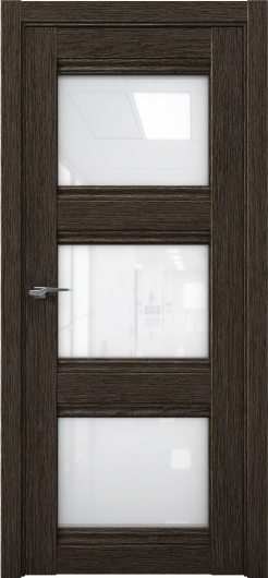 Межкомнатная дверь с экошпоном Aurum Doors Кобальт Co 24 Дуб Темный Белый лакобель — фото 1