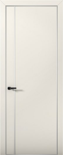 Межкомнатная дверь с экошпоном Aurum Doors Палладий Pd 10 Магнолия Анодированная кромка Al — фото 1