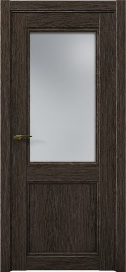 Межкомнатная дверь с экошпоном Aurum Doors Кобальт Co 33 Дуб Темный Сатинат — фото 1