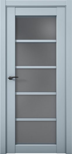 Межкомнатная дверь с экошпоном Aurum Doors Кобальт Co 23 Deep Blue Графит — фото 1