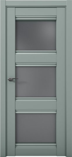 Межкомнатная дверь с экошпоном Aurum Doors Кобальт Co 24 Deep Green Графит — фото 1