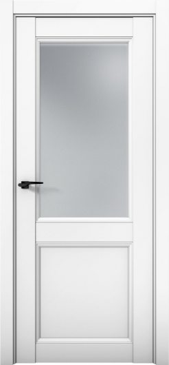 Межкомнатная дверь с экошпоном Aurum Doors Кобальт Co 33 Аляска Сатинат — фото 1