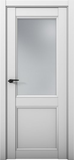 Межкомнатная дверь с экошпоном Aurum Doors Кобальт Co 33 Манхэттен Сатинат — фото 1