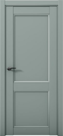 Межкомнатная дверь с экошпоном Aurum Doors Кобальт Co 25 Deep Green — фото 1