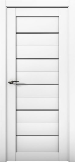 Межкомнатная дверь с экошпоном Aurum Doors Кобальт Co 1 Аляска Графит — фото 1