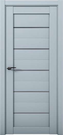 Межкомнатная дверь с экошпоном Aurum Doors Кобальт Co 1 Deep Blue Графит — фото 1