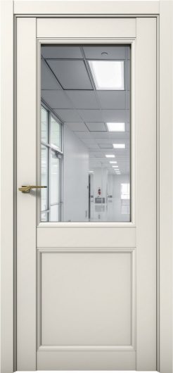 Межкомнатная дверь с экошпоном Aurum Doors Кобальт Co 33 Магнолия Зеркало — фото 1