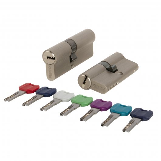 Цилиндровый механизм MaxPro7000Key90mm(30+10+50) SN никель 7key  — фото 1