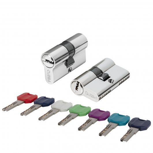 Цилиндровый механизм MaxPro7000Key70mm(30+10+30) CP хром 7key  — фото 1