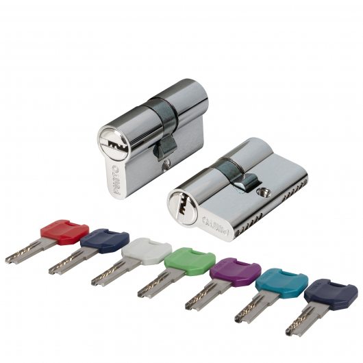 Цилиндровый механизм MaxPro7000Key 52mm (21+10+21) SSC сатин.хром 7key — фото 1