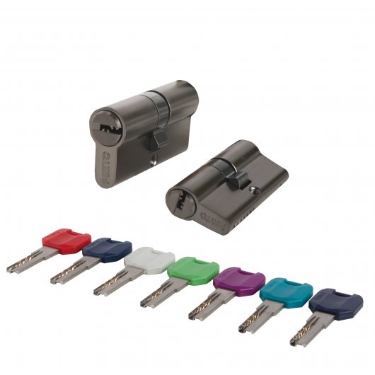 Цилиндровый механизм MaxPro7000Key 52mm (21+10+21) GR графит 7key  — фото 1