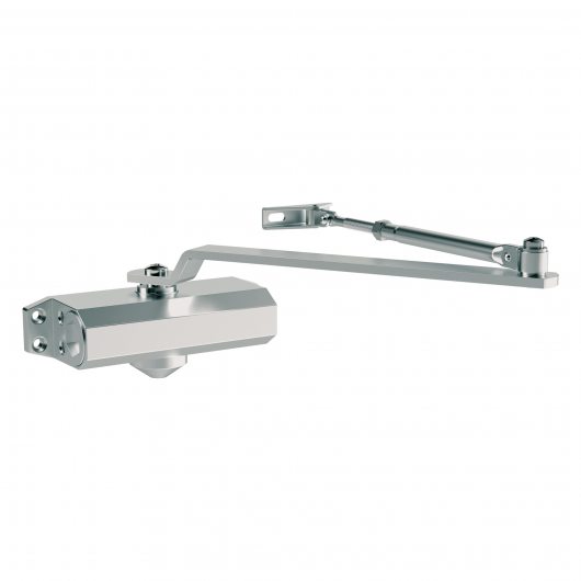 Доводчик дверной DCTR 50-100 DA AL алюминий — фото 1