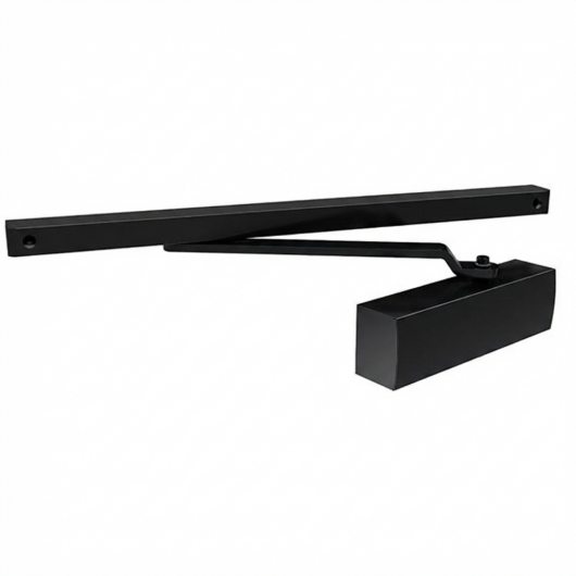 Доводчик дверной со скользящей тягой DCSLIDER45 BL (черный) — фото 1